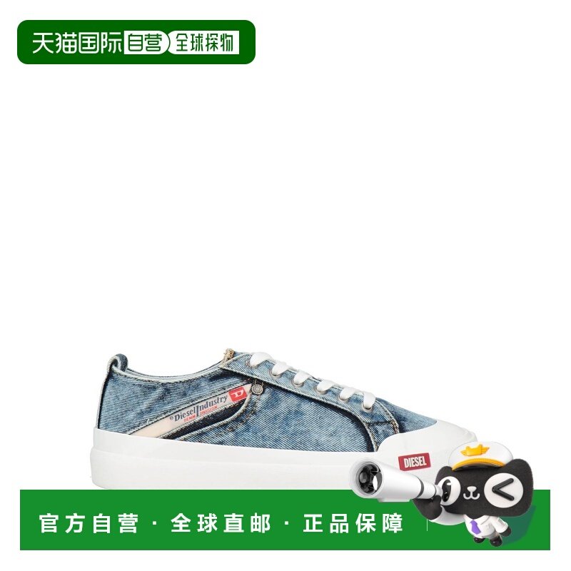 1h可退 香港直邮潮奢 Diesel 迪赛 女士 运动鞋 blue蓝色 舒适时,运动鞋new,运动休闲鞋,淘宝优惠券,粉丝福利购,淘宝优惠卷