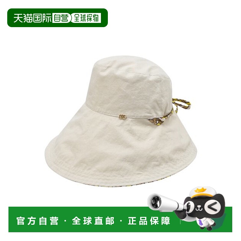 韩国直邮DAKS WOMEN ACC DBHE3FD03I2遮阳帽MULTICHECK女士蝴蝶结