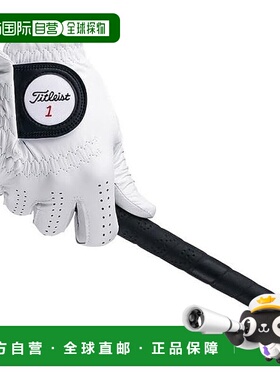 【日本直邮】Titleist泰特利斯 高尔夫手套/右24cmTG73LHWT-24 白