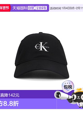 香港直邮Calvin Klein 卡尔文 克莱恩 女士 Monologo 印花棒球帽