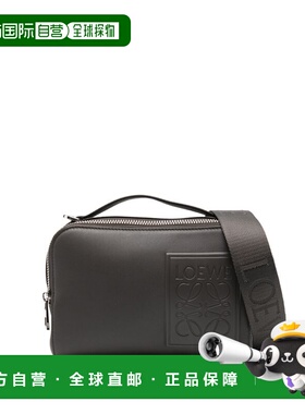 1h可退 香港直邮LOEWE 罗意威 男士 Bags 灰色单肩包 C565R41X04
