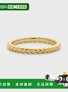 1h可退 日本直邮NOJESS 女士复古风格金色戒指 30243111071配饰