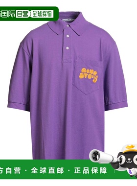 1h可退 香港直邮Acne Studios 艾克妮 男士 Polo衫 pink粉色 舒适