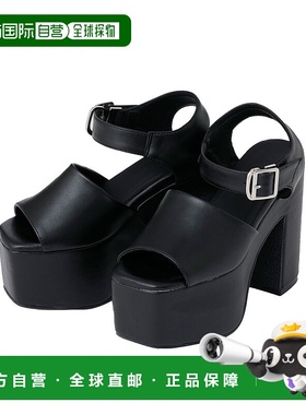 1h可退 日本直邮夢展望女士厚底美腿带扣凉鞋 534322