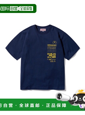 韩国直邮AECA 男士T恤AECMSSBDTTSSO001C0LB AECA X Dynamicduo 1