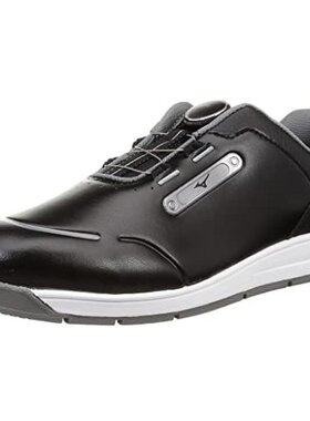 日本直邮Mizuno美津浓 男士高尔夫鞋/宽WG 24.5cm黑色51GQ2270