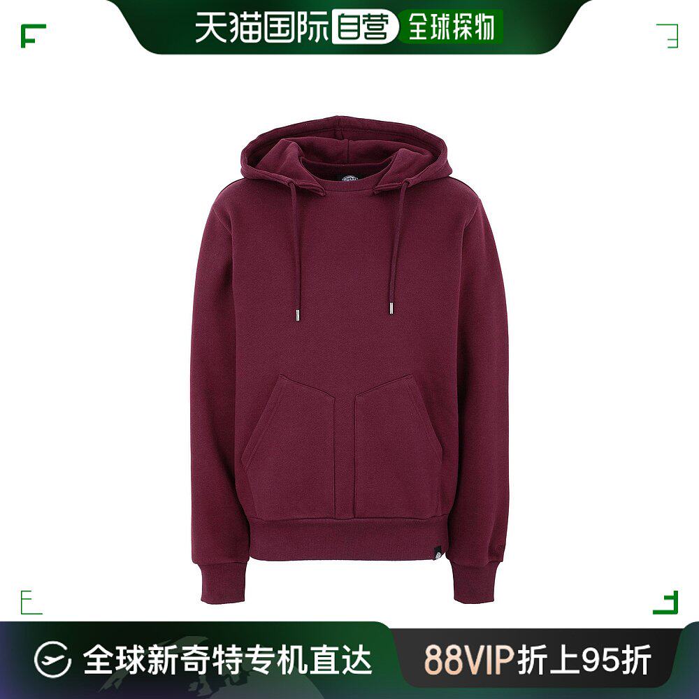 香港直邮潮奢 dickies 迪凯斯 男士 连帽卫衣 red红色 舒适时尚