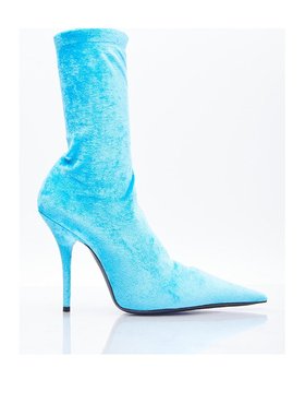 BALENCIAGA 女士高跟鞋 742881W8MA14000 AW2023 蓝色