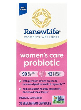 香港直发renew life女性护理益生菌促进尿路健康30粒
