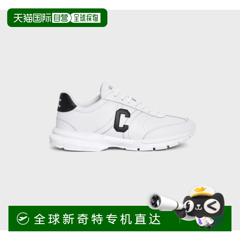 1h可退 香港直邮潮奢 Celine 思琳 男士 CR-02 小牛皮低帮系带运