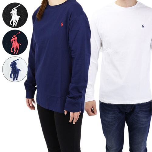 POLO RALPH LAUREN T恤和标志刺绣一点休闲男女款