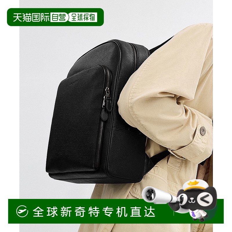 1h可退 日本直邮COACH 蔻驰 蔻驰 Gotham 双肩背包 CR760 BLK