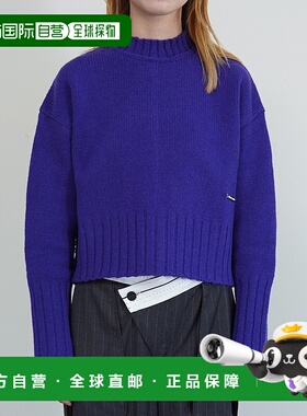 1h可退 日本直邮PRANK PROJECT 女士美利奴羊毛短款针织衫 312423