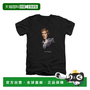 自营 gildan吸血鬼日记 Never Destroy 短袖成人 V 领 T 恤/T 恤