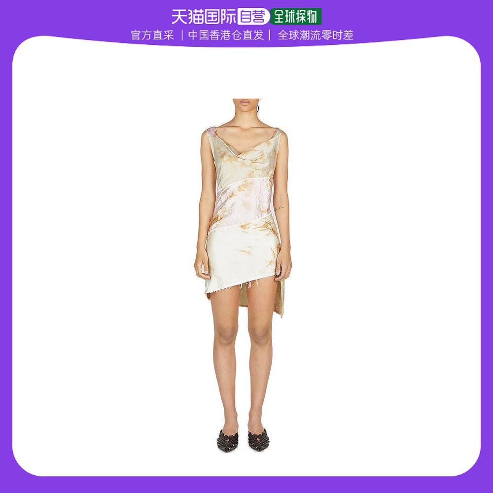 香港直邮潮奢 aries 女士白羊座螺旋迷你连衣裙