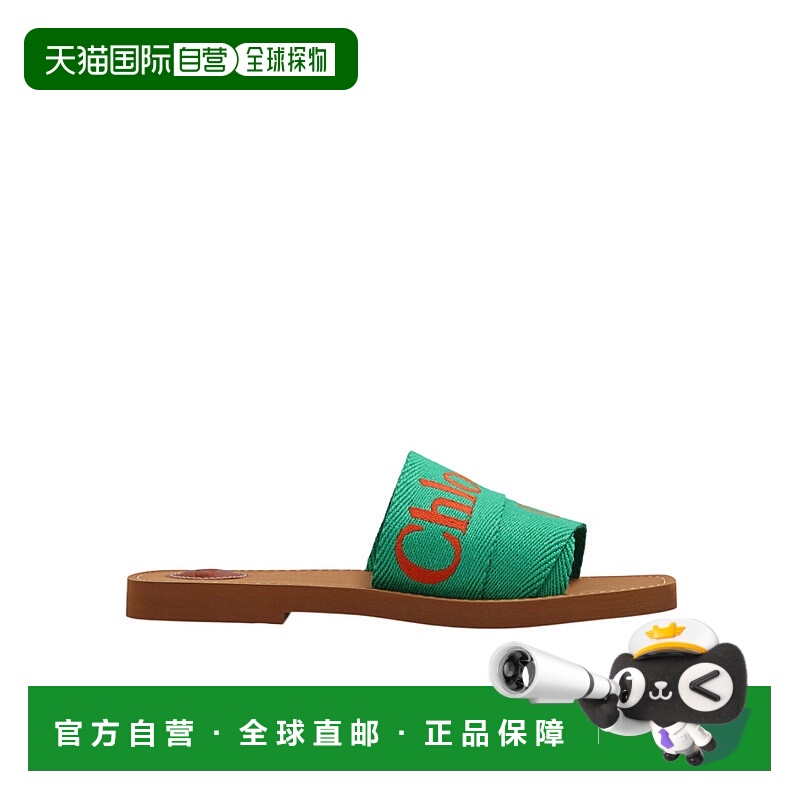 香港直邮Chloe 徽标拖鞋 C23U188EF凉鞋