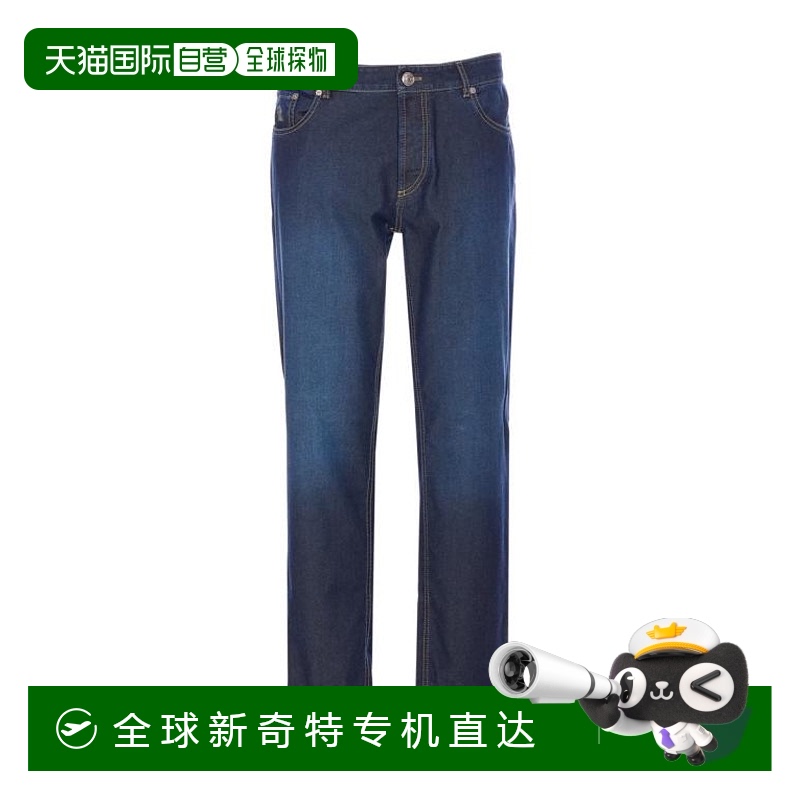 韩国直邮BRUNELLO CUCINELLI25SS牛仔裤男M238PD3210C1468BLUE