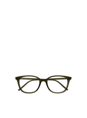 SAINT LAURENT 女士眼镜 SL644F005 SS2025 绿色 全框平光镜