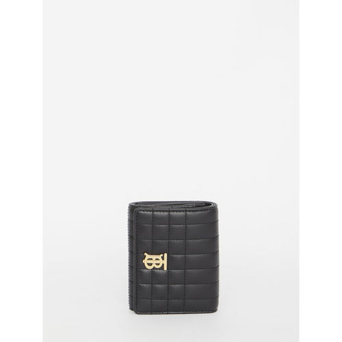 BURBERRY 女士钱包 8062372A7527 SS2025 黑色 Small Lola wallet