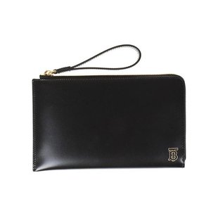 黑色 BURBERRY AW2019 80091871 拉链手拿包 女士单肩包