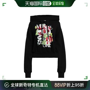 女士 范思哲 Jeans 香港直邮潮奢 连帽运动衫 Versace