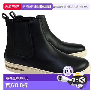日本直邮BIRKENSTOCK 侧拉链 男士女士 皮革 本德 切尔西靴 Birke
