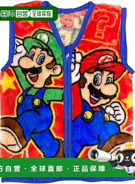 【日本直邮】丸真 Warm Goods 任天堂马里奥 35x50cm 热星儿童睡