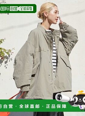 1h可退 Freak's Store  女士 M65短款风衣 工装外套（含内胆）