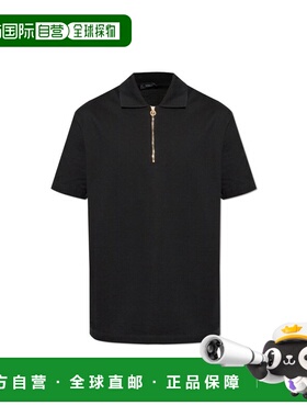 1h可退 香港直邮Versace 范思哲 男士 拉链领polo衫 10188481A134