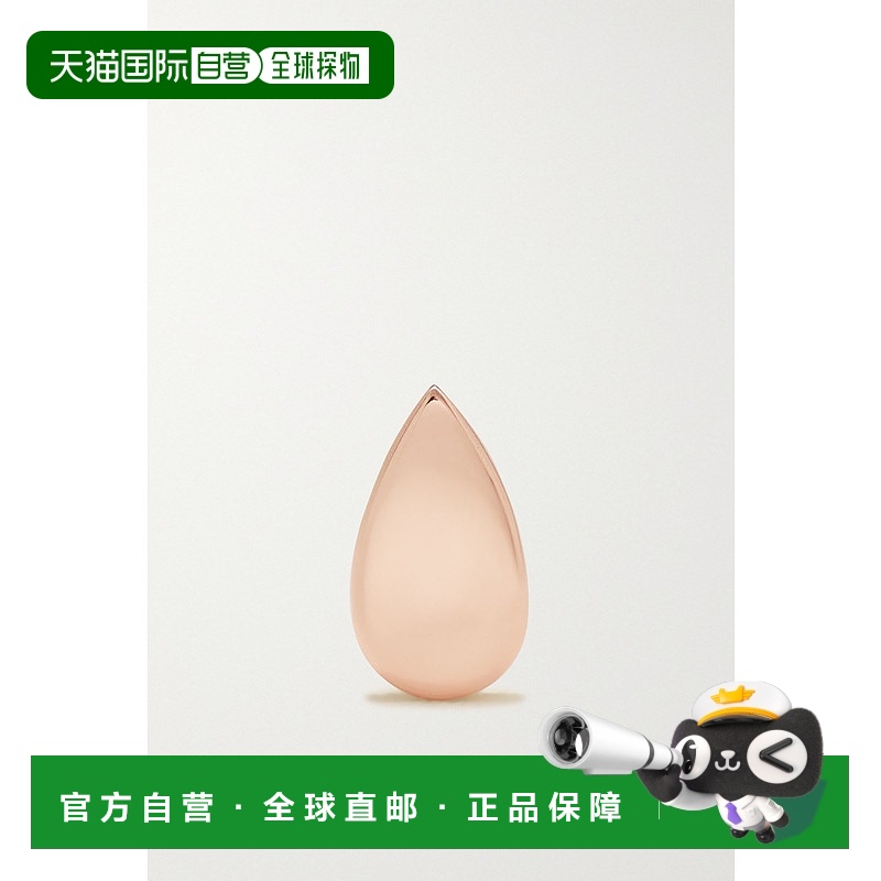 1h可退 香港直邮MARIA TASH 女士 Threaded 14K 玫瑰金色单耳环 X