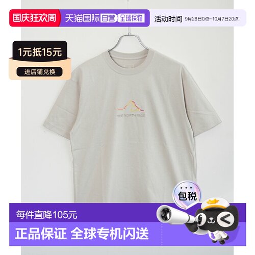 日本直邮THE NORTH FACE 短袖登山路线T恤（男女通用款）[NT32631