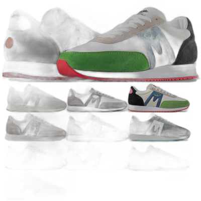 日本直邮KARHU 男士女士运动鞋系带低帮绒面革 Albatross 82