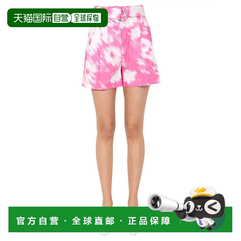 香港直邮Msgm 女士 印花合身短裤 2842MDB111207356