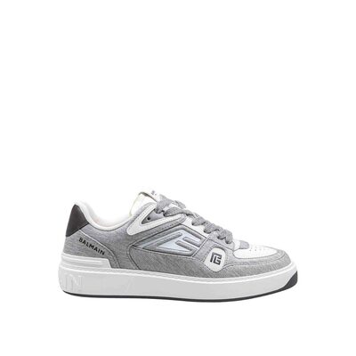 香港直邮BALMAIN 男士运动鞋 EM1VI378TFJMY16 SS2025 白色男鞋