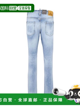 1h可退 香港直邮潮奢 Dsquared2 二次方 男士 Diagonale Wash Lon