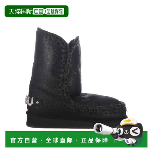 1h可退 欧洲直邮MOU 女士靴子 101037BCBKG SS2026 黑色 Boots mo