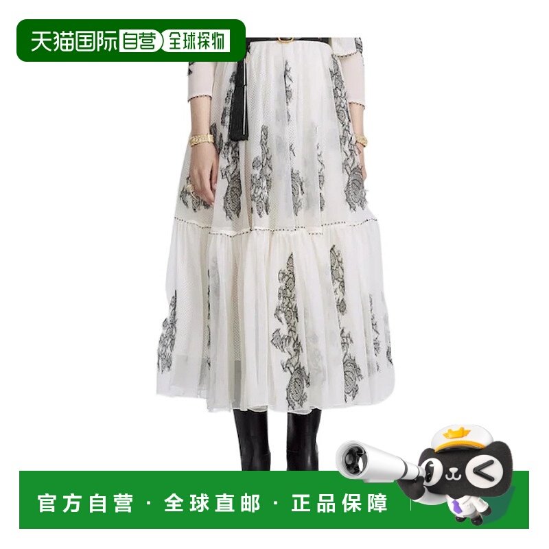 香港直邮DIOR 女士半身裙 314J02AM602X9330