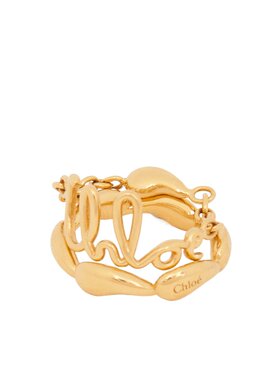 Chloe 徽标双环戒指 C24AFR67CB7