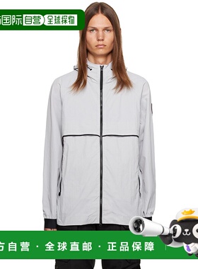 香港直邮Canada Goose 加拿大鹅 男士 灰色 Faber 夹克 2440MB