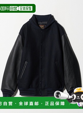 1h可退 日本直邮SKOOKUM × Steven Alan 女士牛革拼接羊毛混纺学