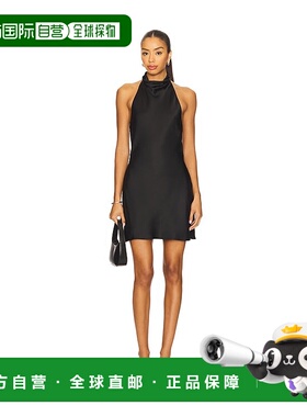 1h可退 香港直邮潮奢 ANINE BING 女士 Eliana 迷你连衣裙 A02111