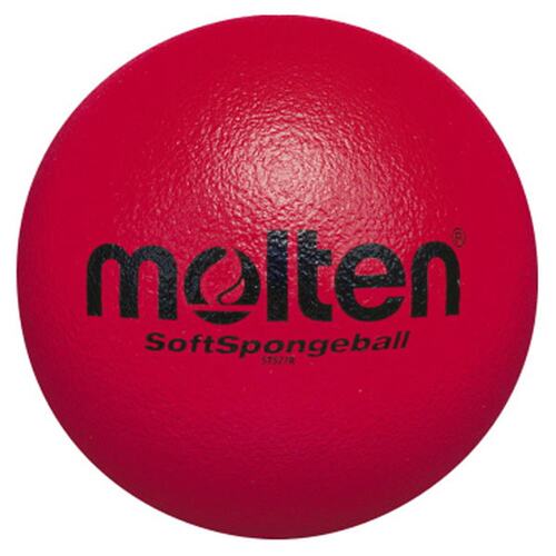 日本直邮Molten 软海绵球红色狩猎道奇球 STS21R