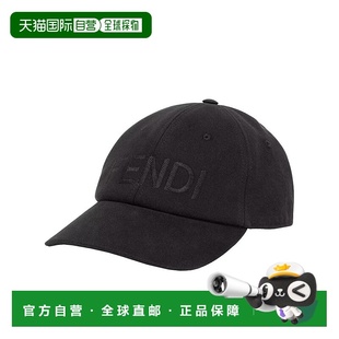 香港直邮FENDI男士 帽子FXQ969AU3QF0QA1NERO遮阳帽