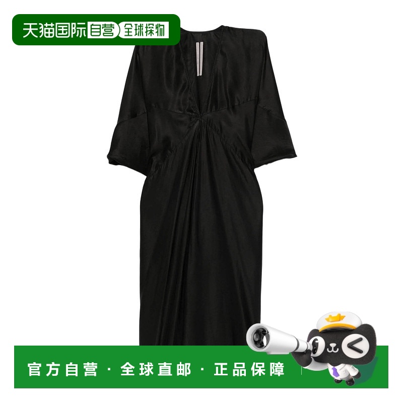 1h可退 香港直邮RICK OWENS 女士连衣裙 RP02E4557K09 AW2025 黑