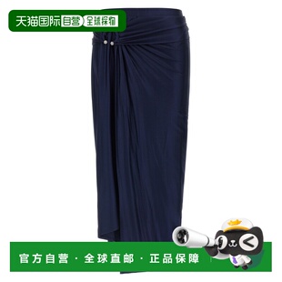 1h可退 香港直邮潮奢 Rabanne 女士 Piercing 半身裙 26PJJU601VI