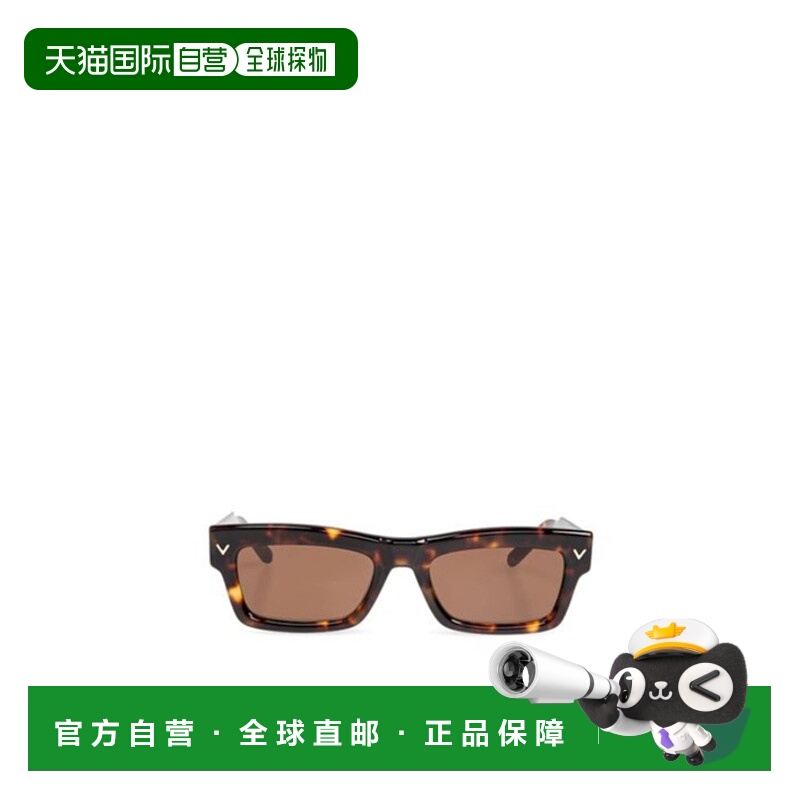 1h可退 香港直邮VALENTINO 男士眼镜 VLS134B5300 AW2024 棕色 矩