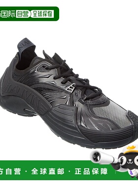 自营 LANVIN Flash-X运动鞋-黑色 美国奥莱直发新款浪凡老爹鞋