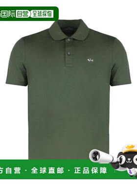 1h可退 香港直邮Paul & Shark 保罗与鲨鱼 男士 徽标全棉Polo衫 9