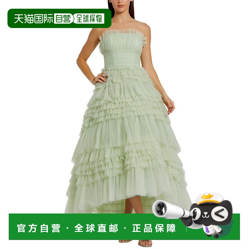 自营mac duggal  礼服/晚装 美国奥莱直发连衣裙长裙图片