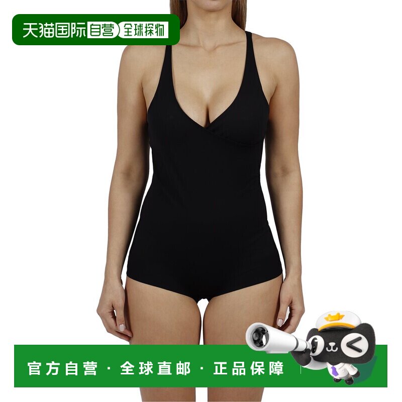 美国直邮自营Rene Ruiz紧身衣塑身衣-黑色 美国奥莱吊带性感直发